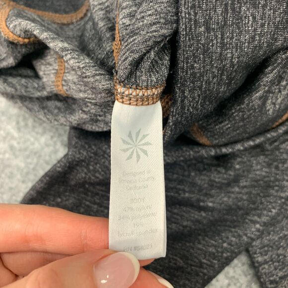 Athleta Mind of Matter Capri Womens XXS 2XS Cut Out Hem Leggings Stretch Pull On - Picture 7 of 12